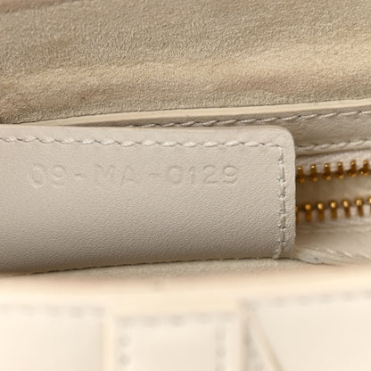 Christian Dior Ultra Matte Calfskin Mini Saddle Bag White 6 of 11