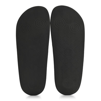 Gucci GG Supreme Monogram Mens Slide Sandals 9 Grey Black 6 of 9