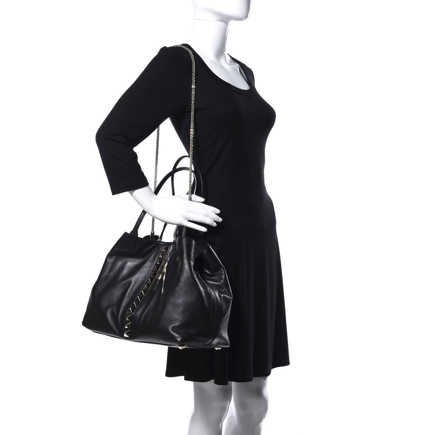 Vitello Va Va Voom Tote Black