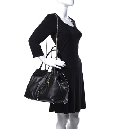 Valentino Garavani Vitello Va Va Voom Tote Black 2 of 9