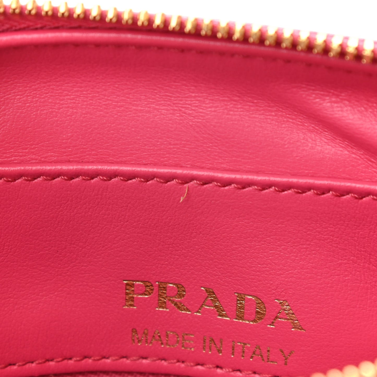 Soft Calfskin Diagramme Camera Bag Magenta