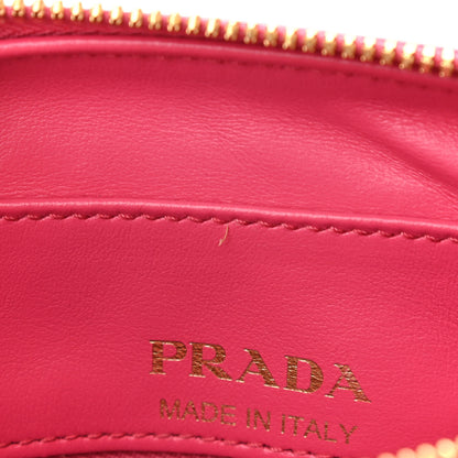 Prada Soft Calfskin Diagramme Camera Bag Magenta 7 of 9