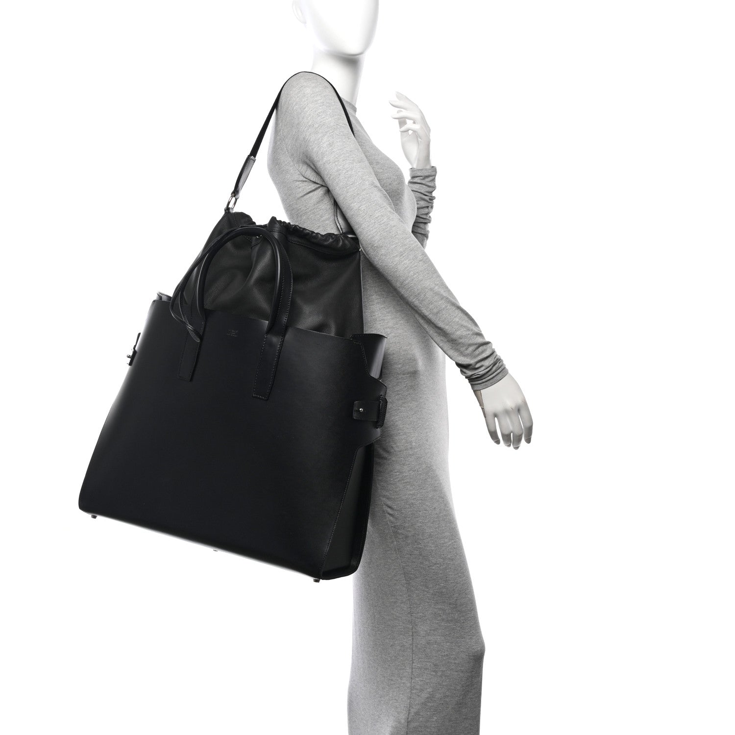 Hermes Vache Hunter Cristobal Cabacity 45 Black 2 of 17