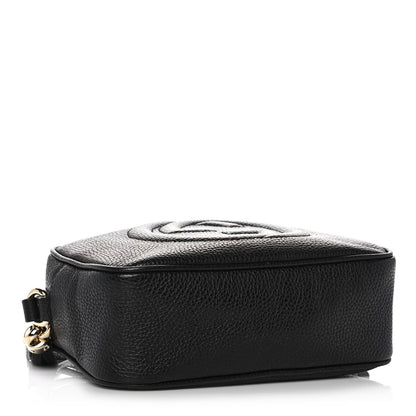 Gucci Pebbled Calfskin Small Soho Disco Bag Black 3 of 10