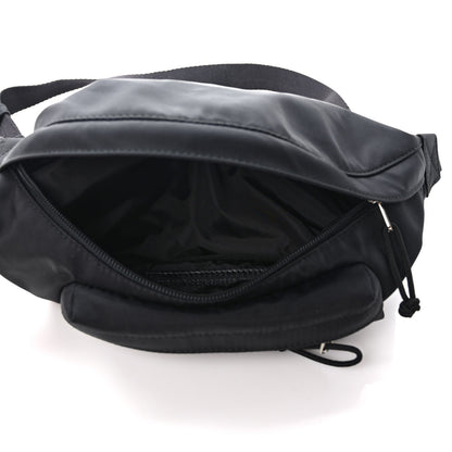 Balenciaga Textured Sport Nylon Logo Embroidered Wheel Beltpack Black 5 of 9