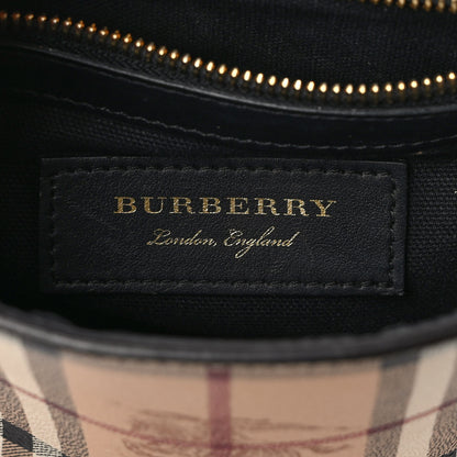 Burberry Haymarket Check Small Loxley Crossbody Bright Toffee 6 of 10