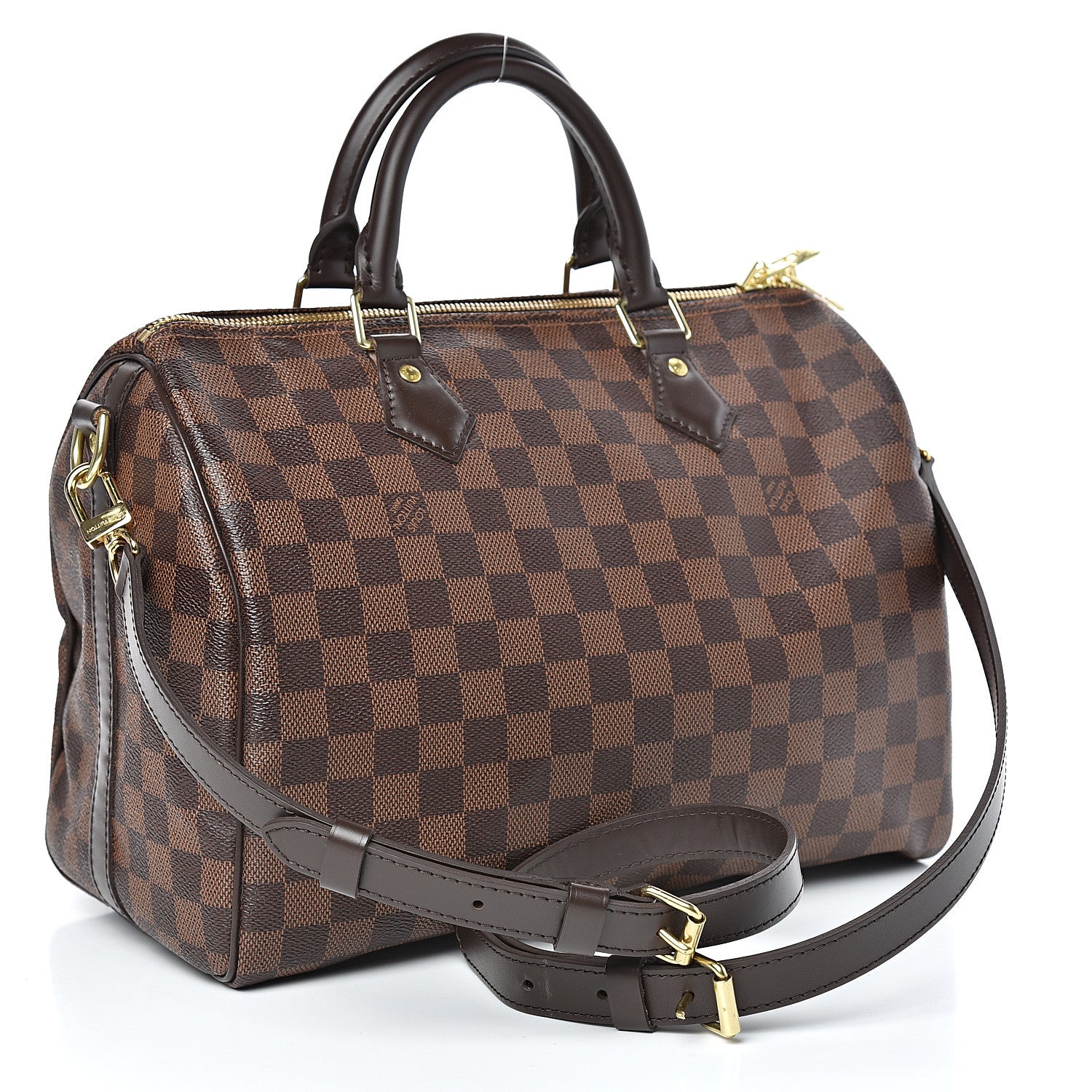 Louis Vuitton Damier Ebene Speedy Bandouliere 30 3 of 11