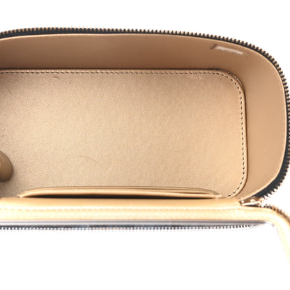 Chanel Lambskin Quilted Small Pearl Crush Vanity Case With Chain Black 5 of 12