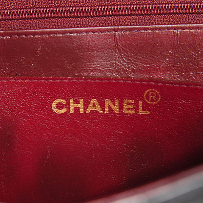 Chanel Lambskin Quilted XL Jumbo Flap Black 7 of 10