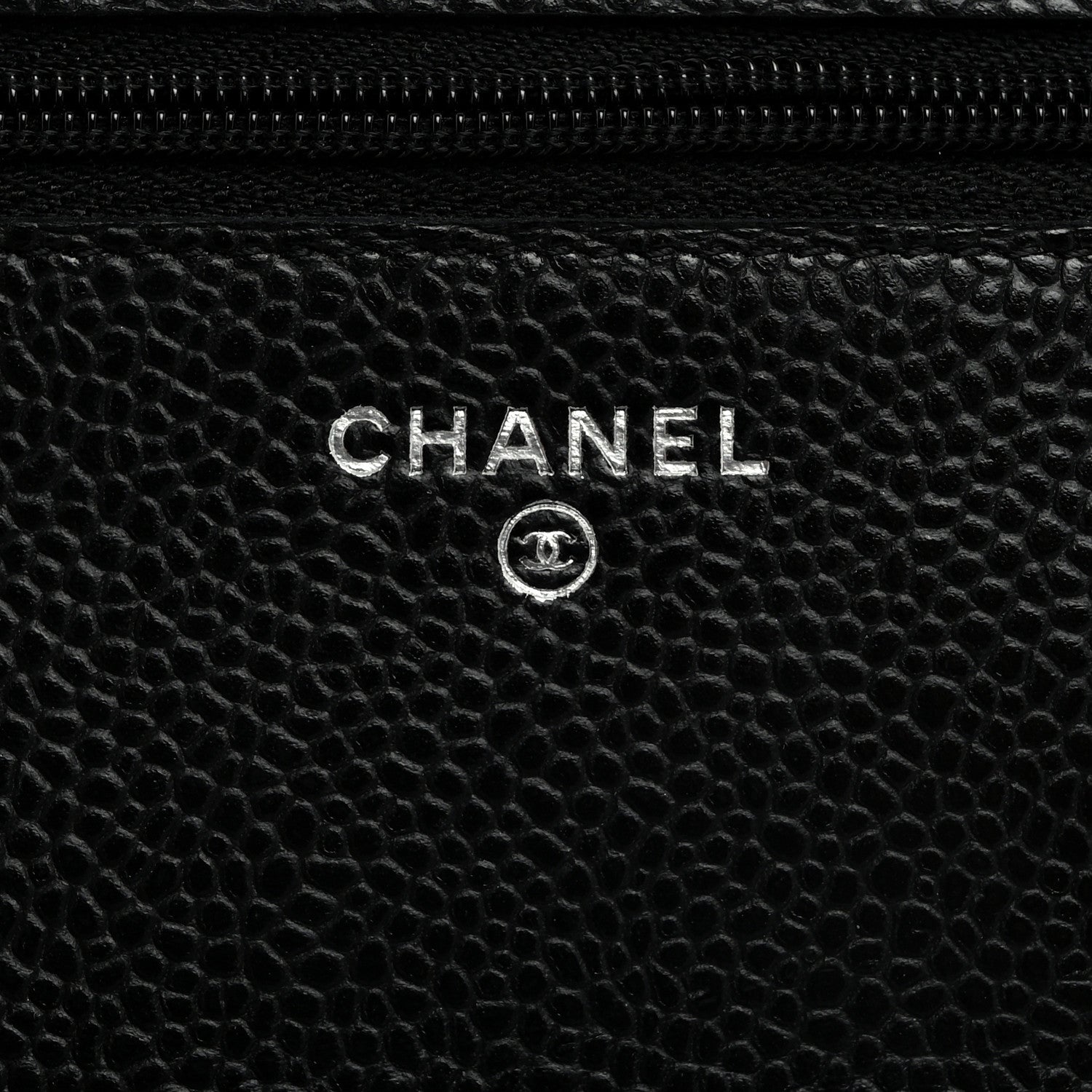 Chanel Caviar Quilted Wallet On Chain WOC Black 6 of 11