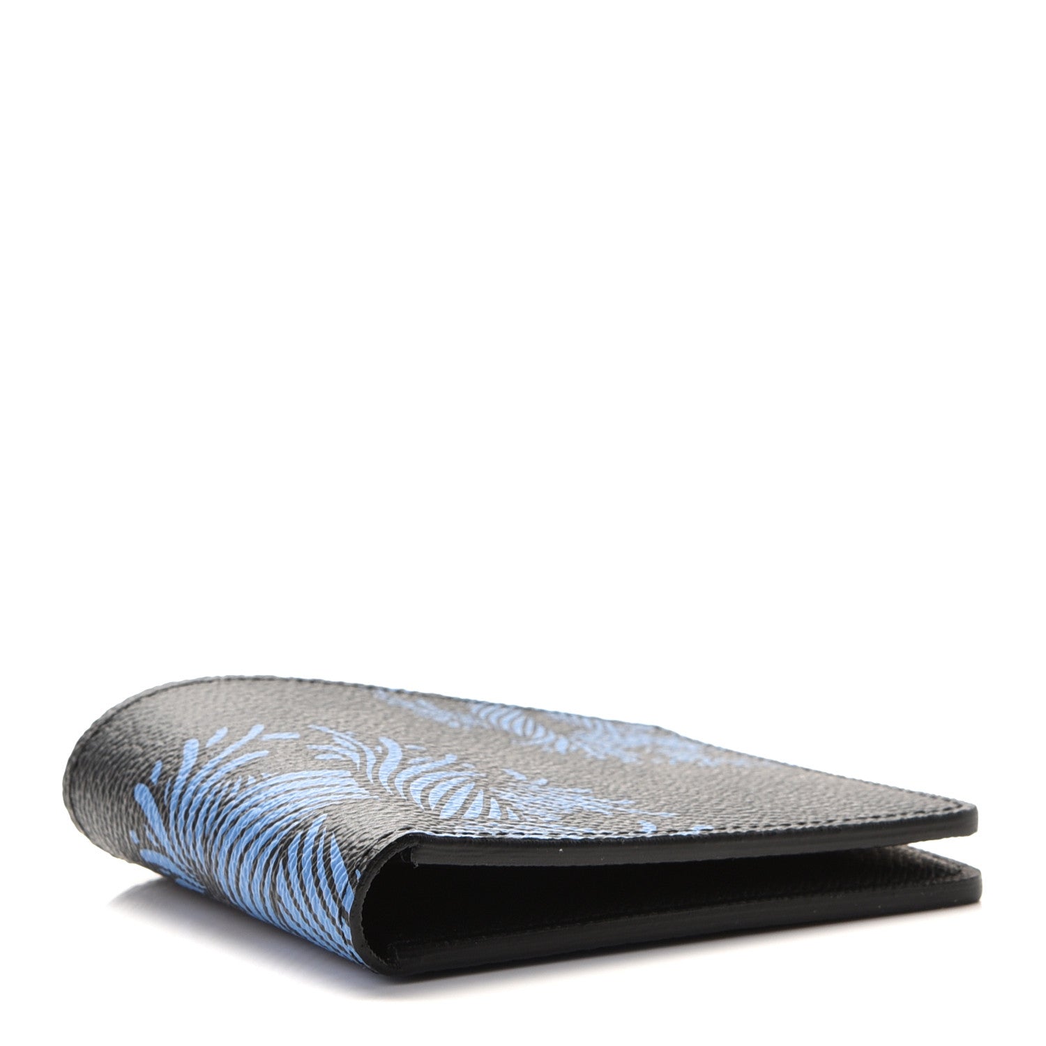 Louis Vuitton Damier Graphite Rope Slender Wallet Blue 4 of 9