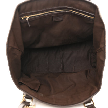 Gucci Monogram Large Jolicoeur Tote Brown 5 of 23