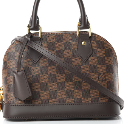 Louis Vuitton Damier Ebene Alma BB 9 of 12