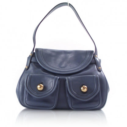 Marc Jacobs Leather Kirsten Petrol Blue 1 of 10