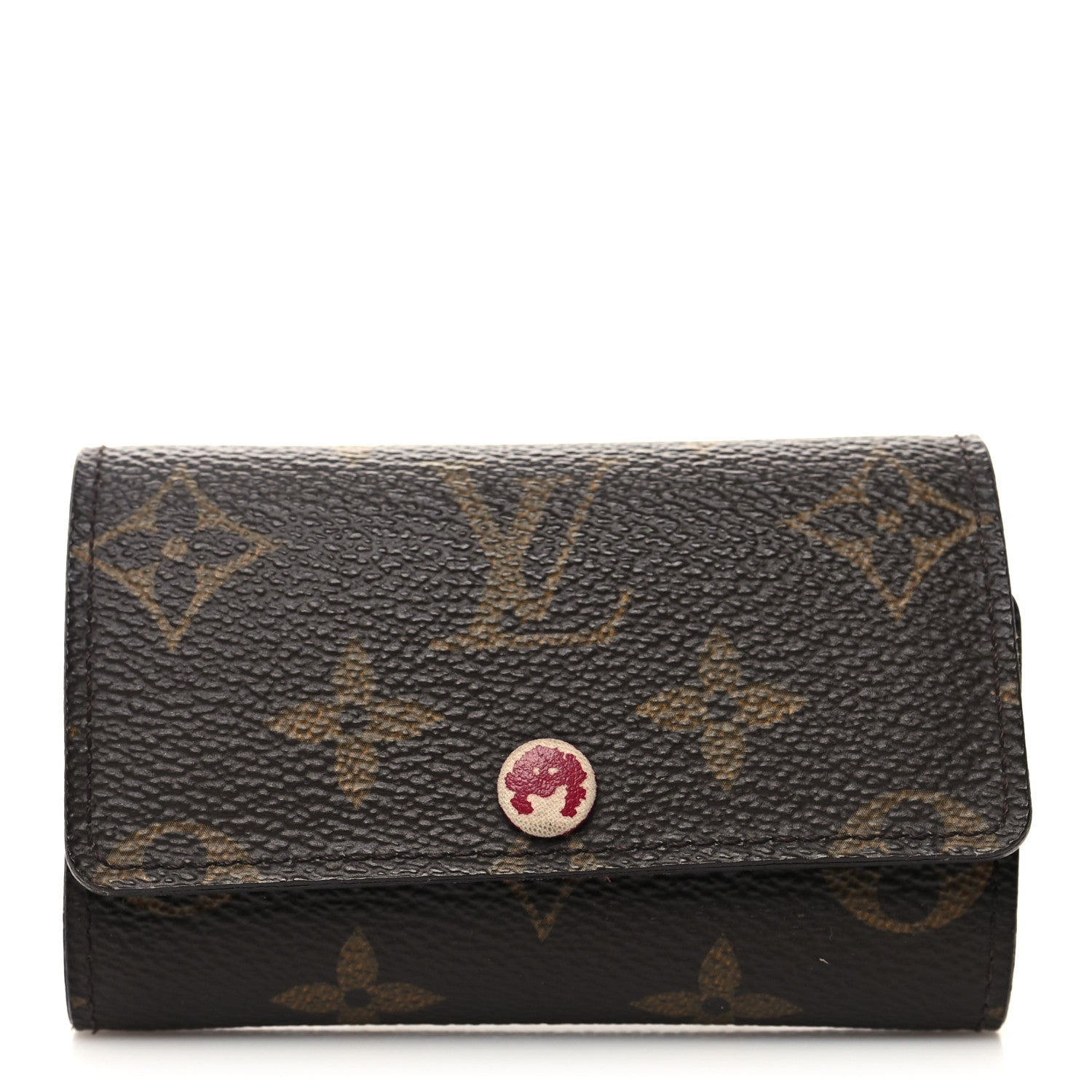 Louis Vuitton Monogram 6 Key Multicles Holder Fuchsia 1 of 11