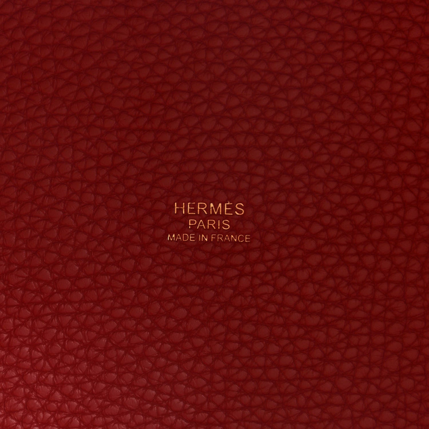 Hermes Taurillon Clemence Picotin Lock 22 MM Rouge Casaque 6 of 9