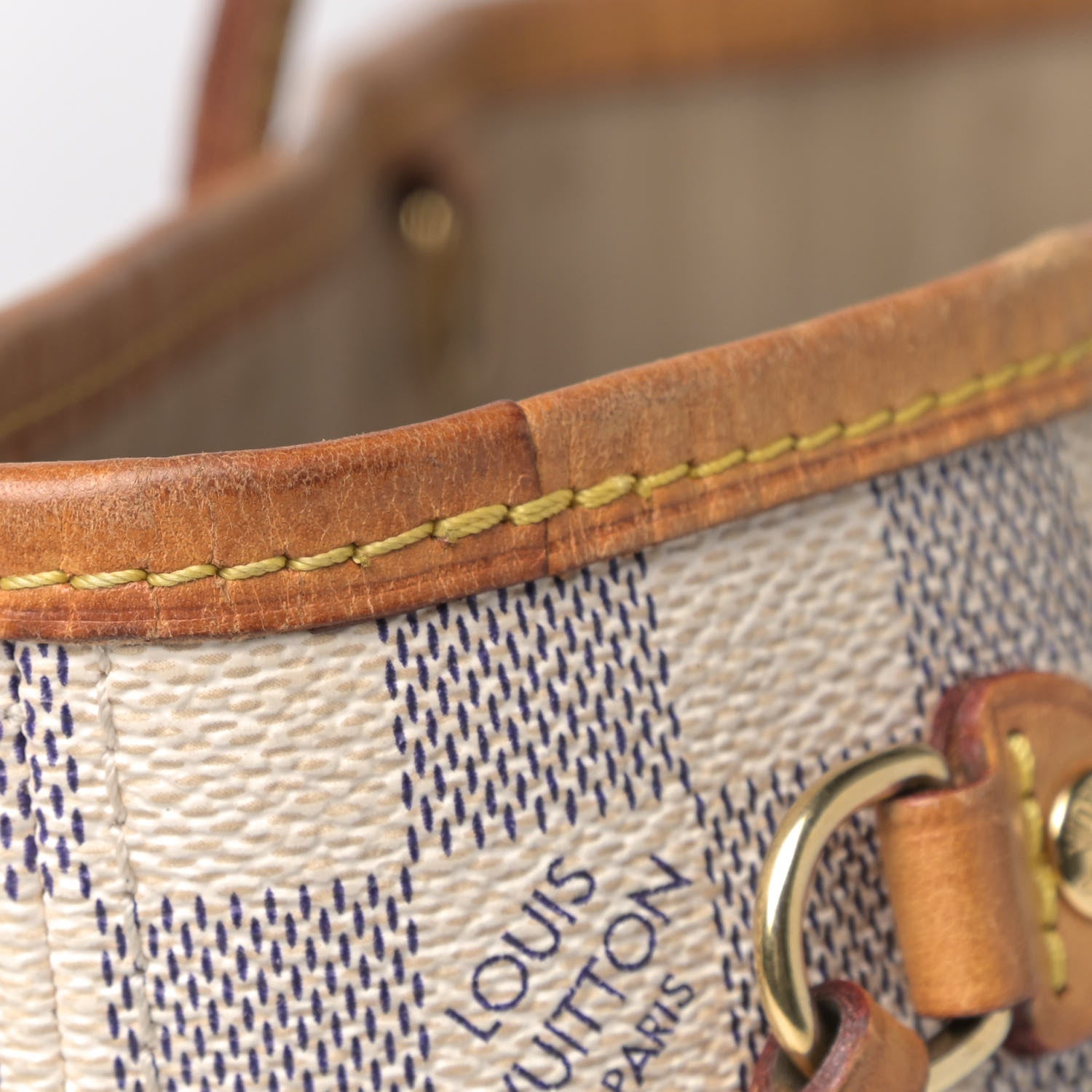 Louis Vuitton Damier Azur Neverfull PM 10 of 11