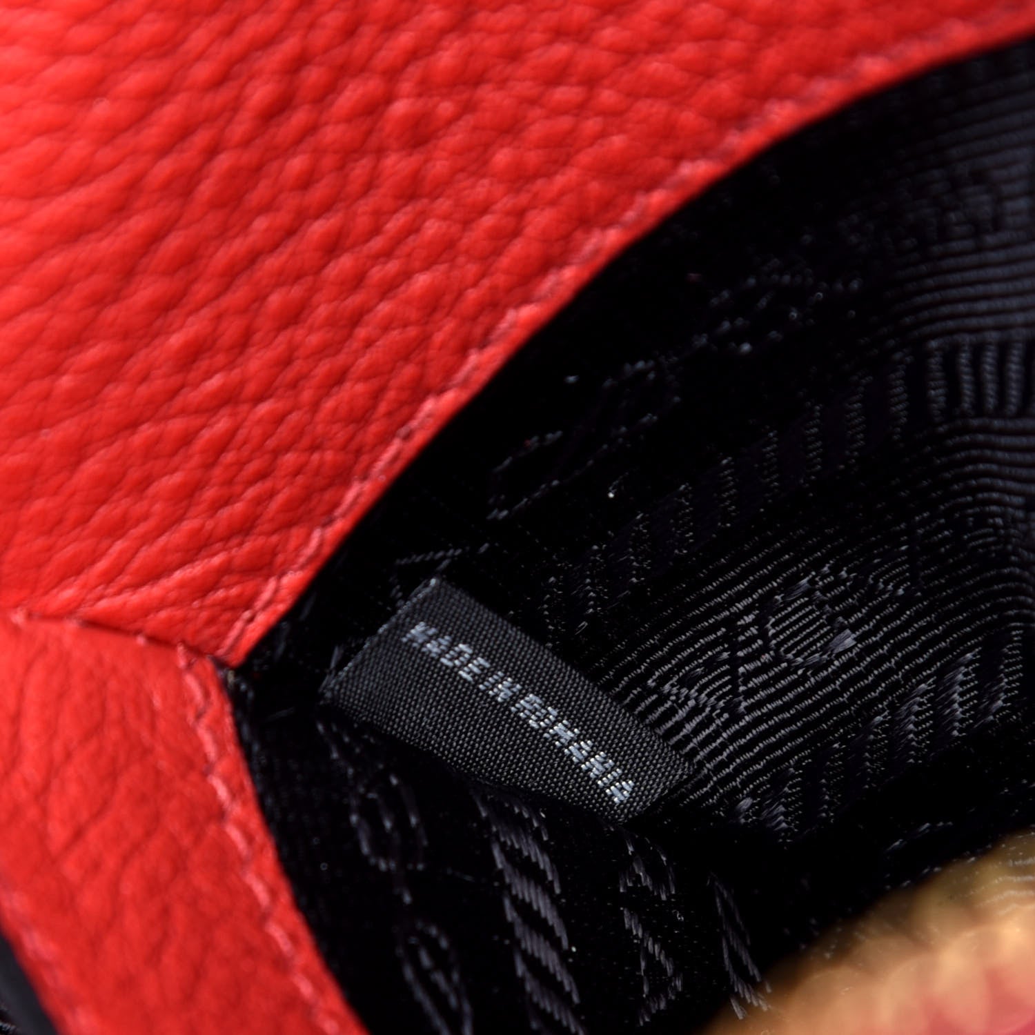 Prada Vitello Daino Belt Bag Rosso 8 of 10