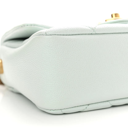 Chanel Iridescent Caviar Quilted Mini My Perfect Flap Light Green 9 of 11