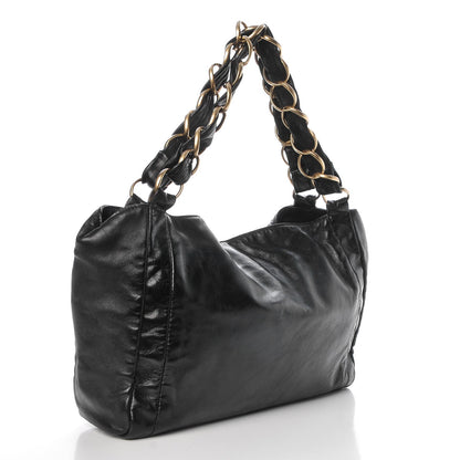 Chanel Lambskin Small Olsen Shoulder Bag Black 3 of 7