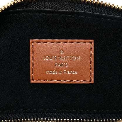 Louis Vuitton Empreinte Monogram Giant Wild At Heart Speedy Bandouliere 25 Black 6 of 9
