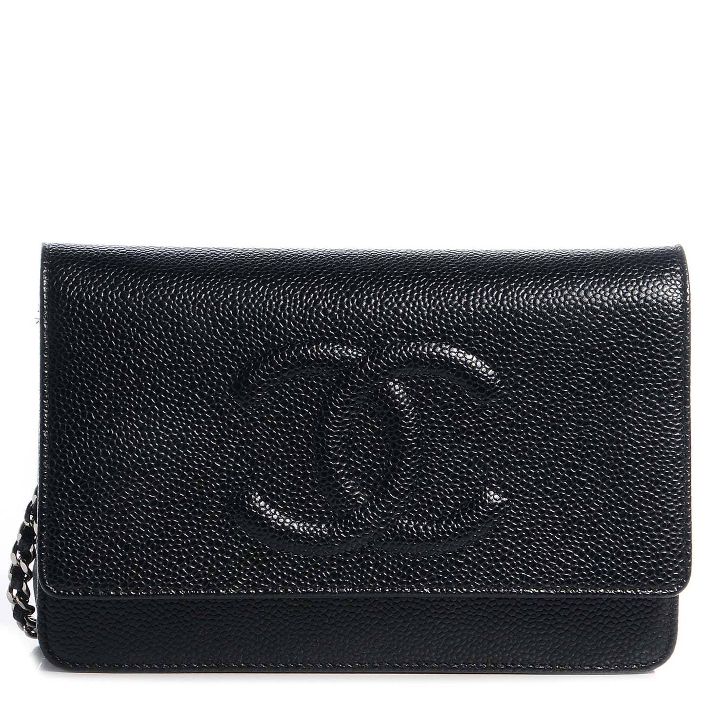 Caviar Timeless CC Wallet on Chain WOC Black