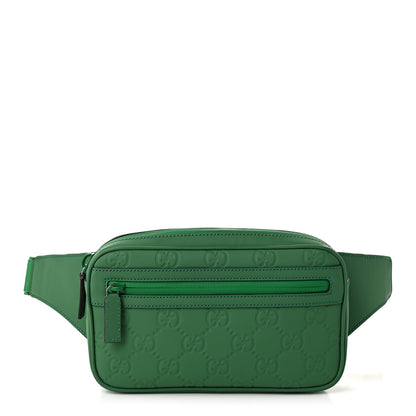 Gucci Rubber Effect Monogram GG Belt Bag New Shamrock 1 of 10