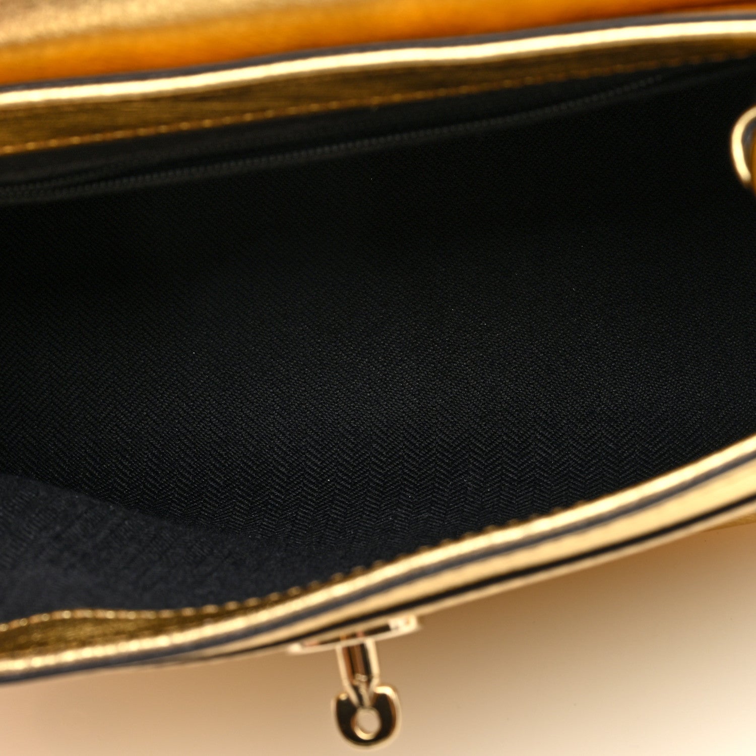 Mulberry Metallic Heavy Grain Mini Alexa Gold 5 of 9