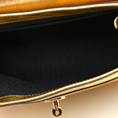 Mulberry Metallic Heavy Grain Mini Alexa Gold 5 of 9