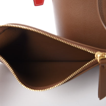 Celine Shiny Smooth Calfskin Small Twisted Cabas Camel Brick 8 of 8