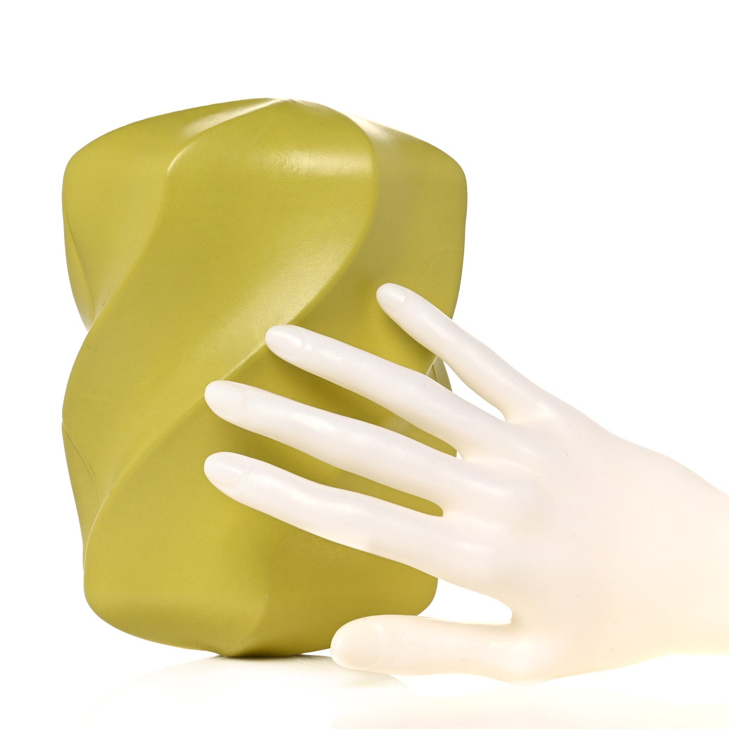 Calfskin The Whirl Bag Yellow