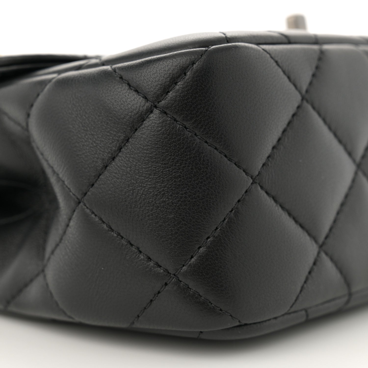 Chanel Lambskin Quilted Small Coco Clips Single Flap Black 9 of 13