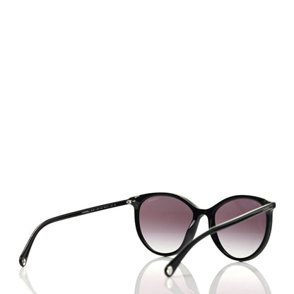 Chanel Acetate Pantos Cat Eye Sunglasses 5448 Black 4 of 7
