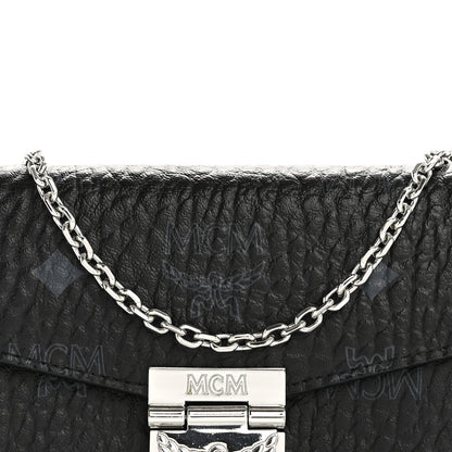 MCM Visetos Large Patricia Wallet On Chain Black 7 of 12