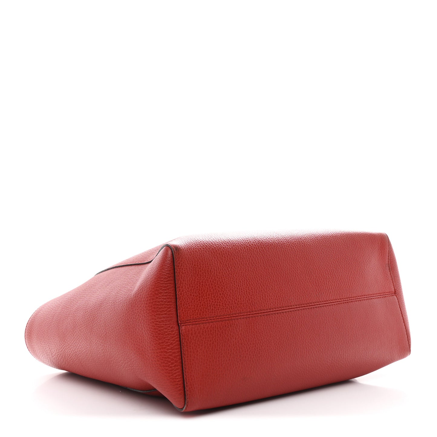 Dollar Calfskin Medium Swing Tote Red