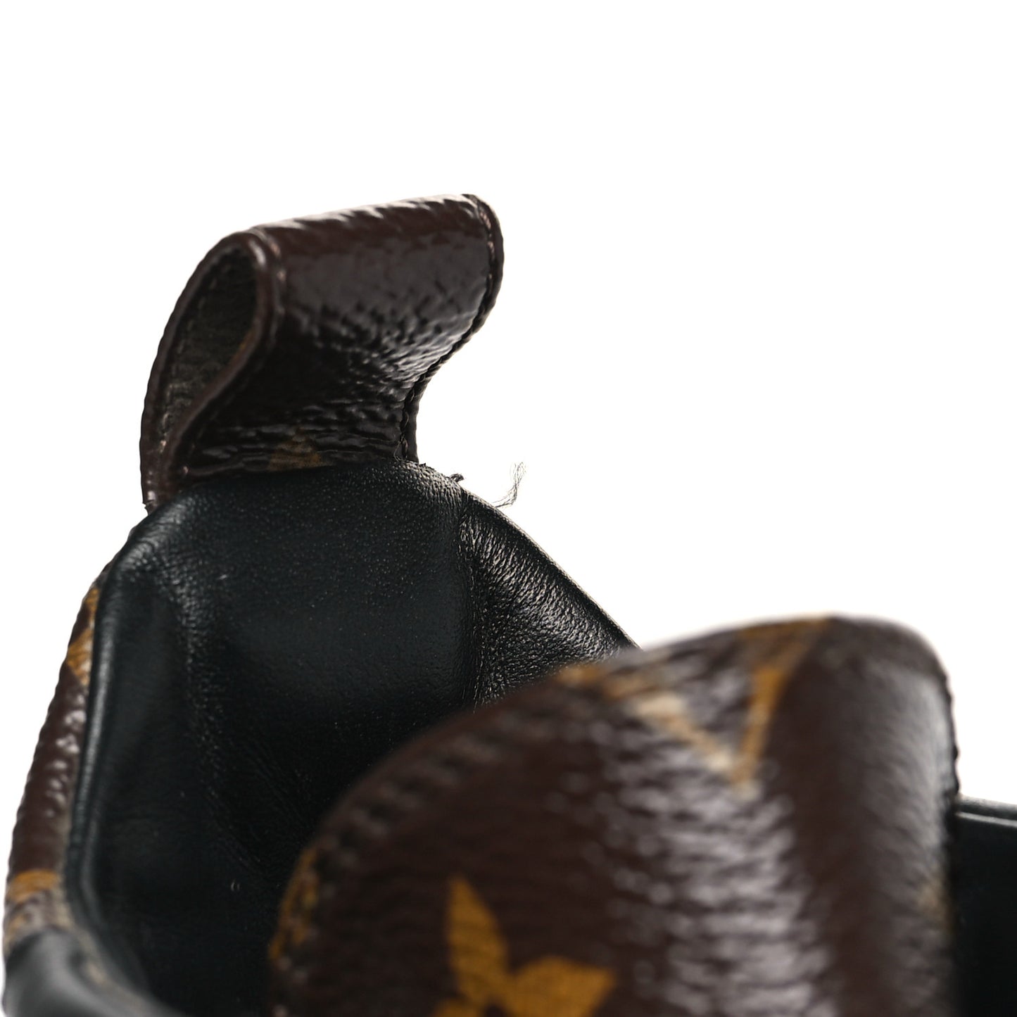 Suede Calfskin Monogram Laureate Platform Desert Boots 38 Black