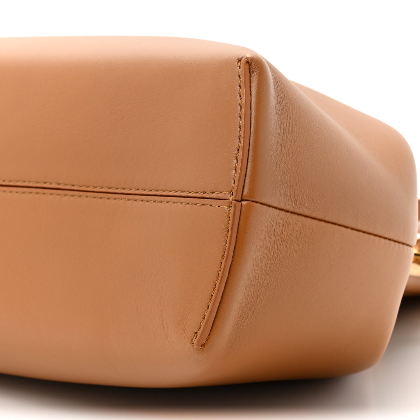 Shiny Nappa Medium Fendi First Caramello