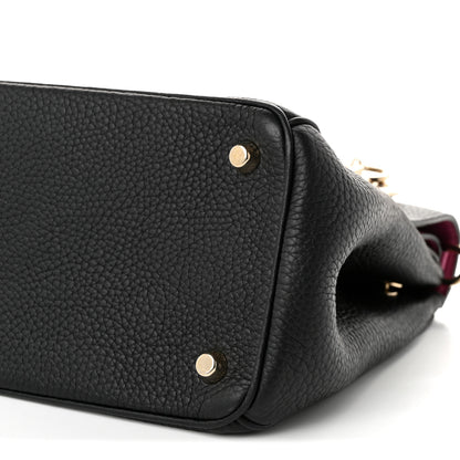 Christian Dior Bullcalf Small Be Dior Flap Black Fraise 9 of 9