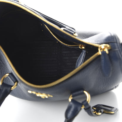 Prada Vitello Phenix Bauletto Baltico 6 of 14