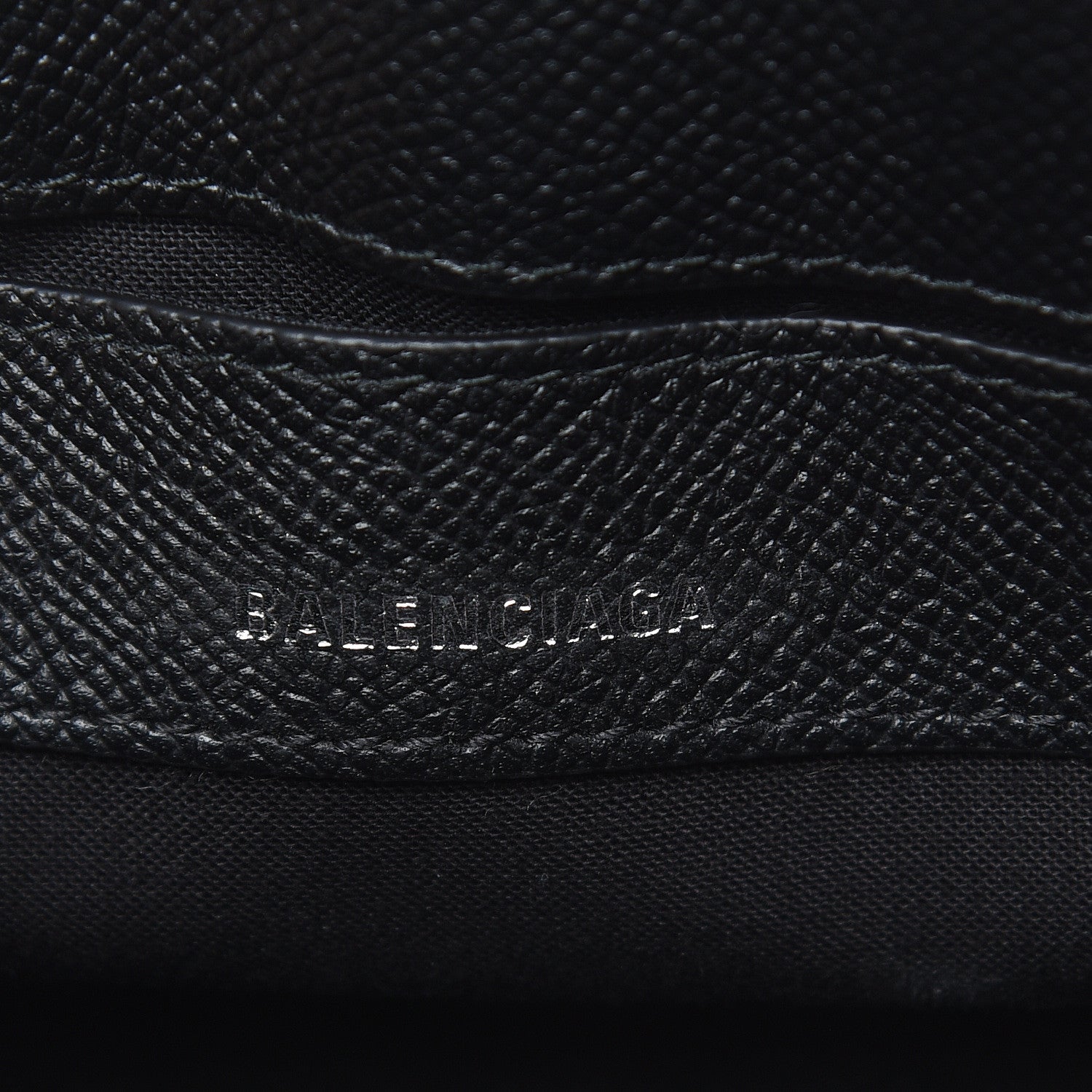 Balenciaga Signature Grained Calfskin XXS Ville Top Handle Bag Black 6 of 10