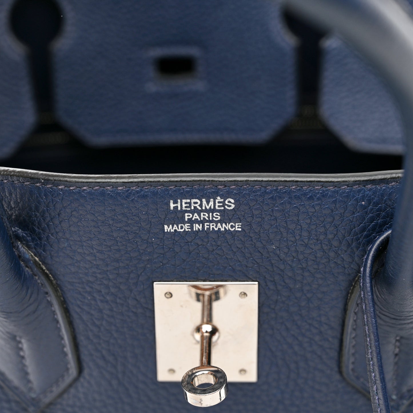 Togo Birkin 35 Bleu Marine