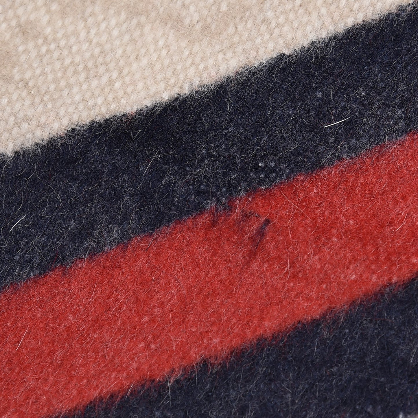Wool Angora Monogram Web New Nikky Scarf Sand Blue