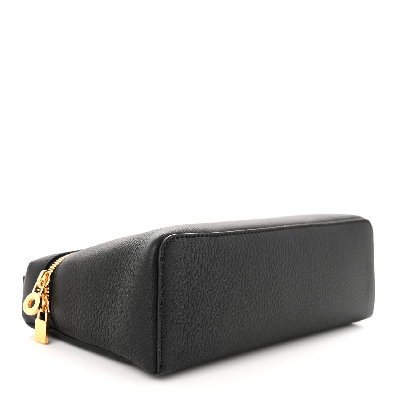 Loro Piana Grained Calfskin L19 Extra Pocket Pouch Black 4 of 10