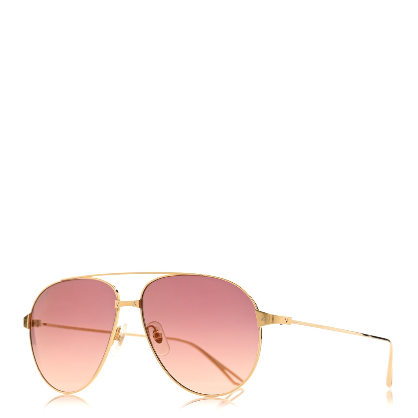 Santos Aviator Sunglasses CT0298S Gold