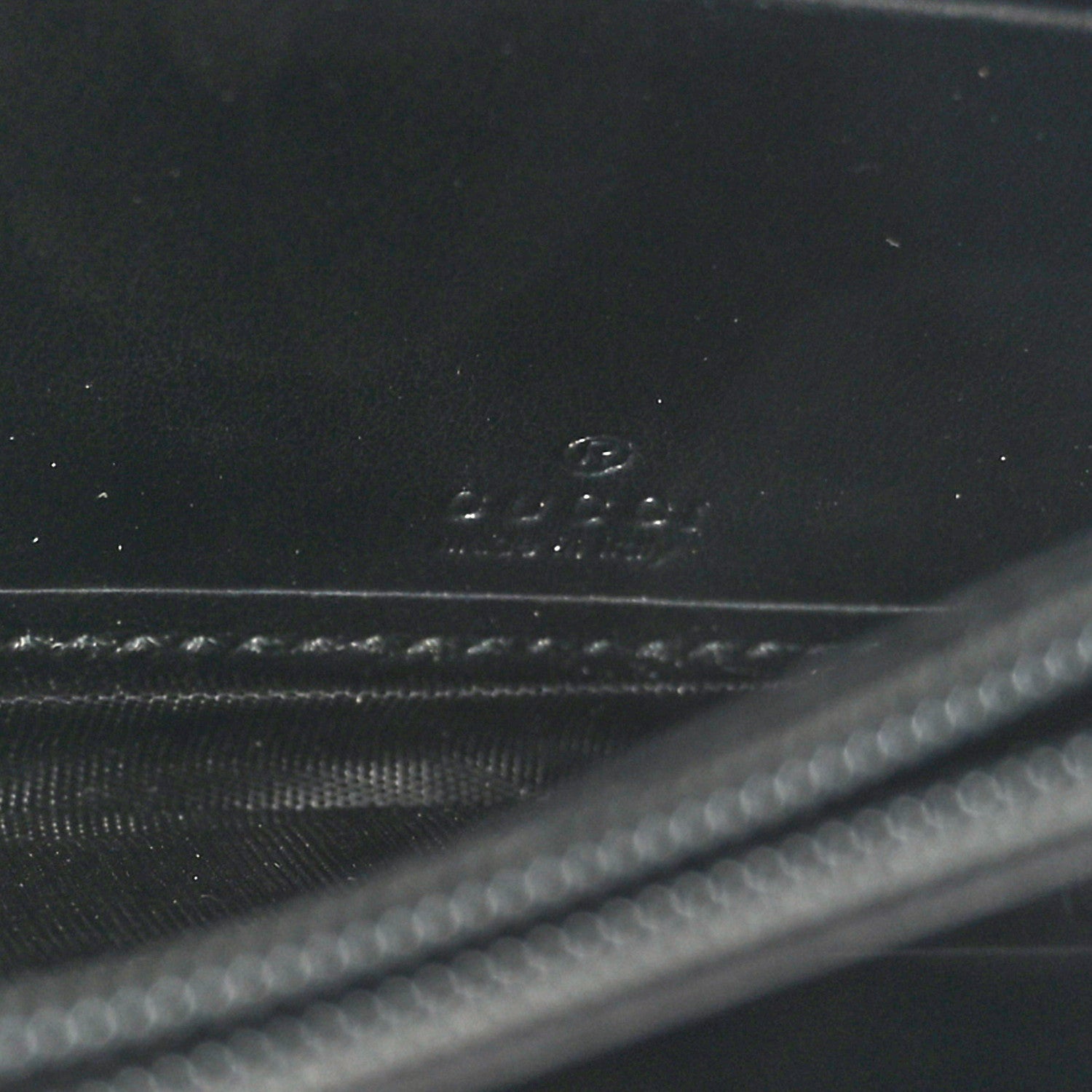 Gucci Calfskin Matelasse GG Marmont Continental Wallet Black 7 of 7