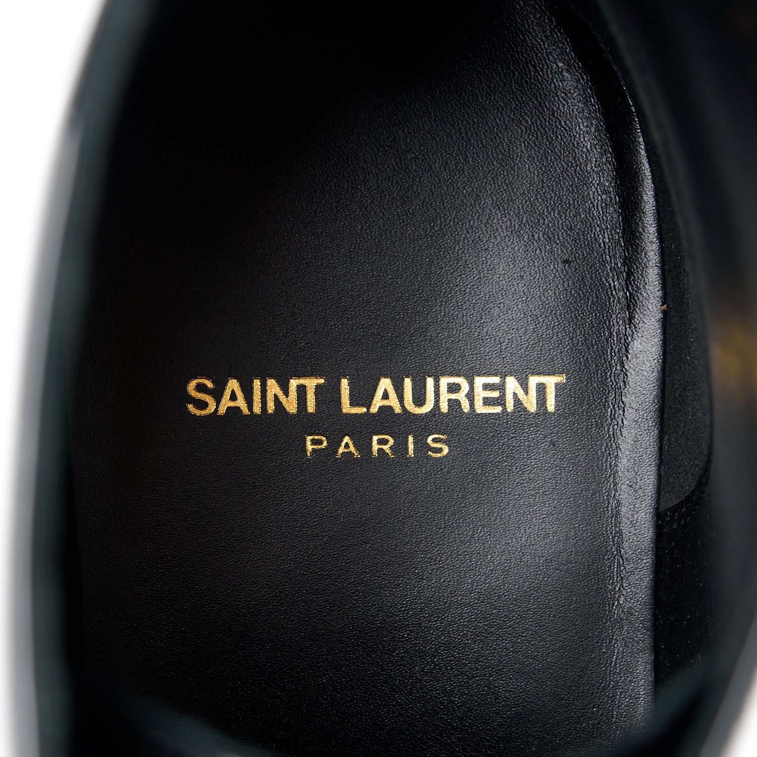 Saint Laurent Patent Calfskin Joan Ankle Boots 41 Black 7 of 8