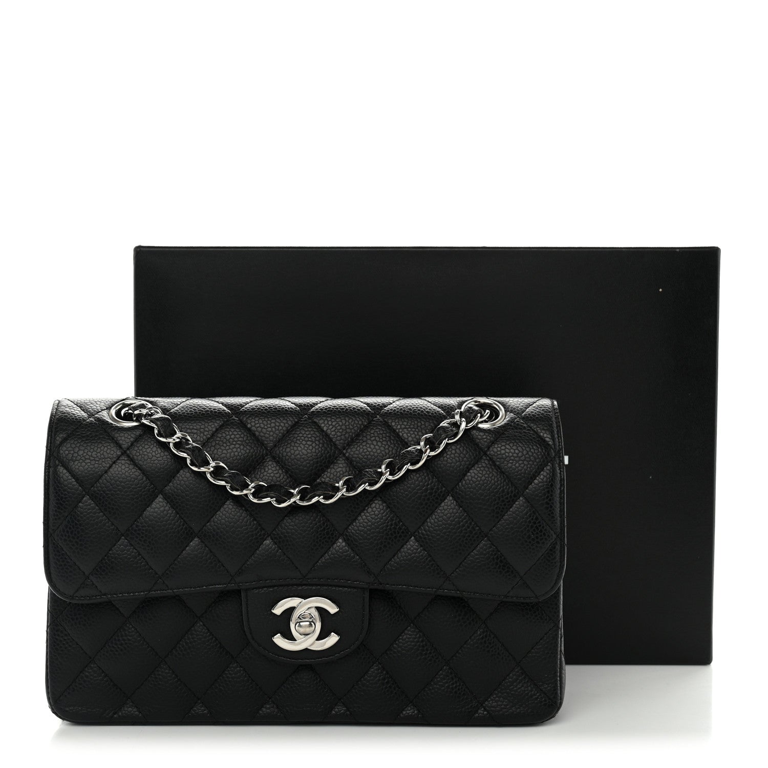 Chanel Caviar Quilted Small Double Flap Black 13 of 13