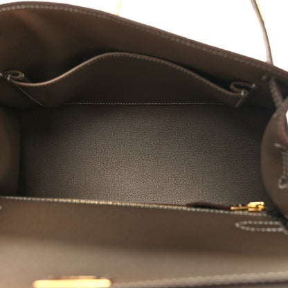 Hermes Epsom Kelly Sellier 25 Etoupe 5 of 11
