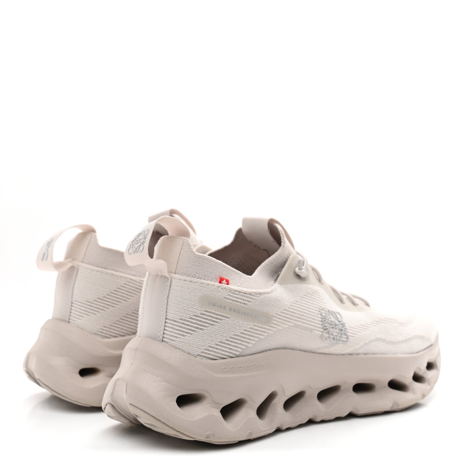Loewe X ON Recycled Polyester Womens Cloudtilt Sneakers 38 Sand 5 of 9