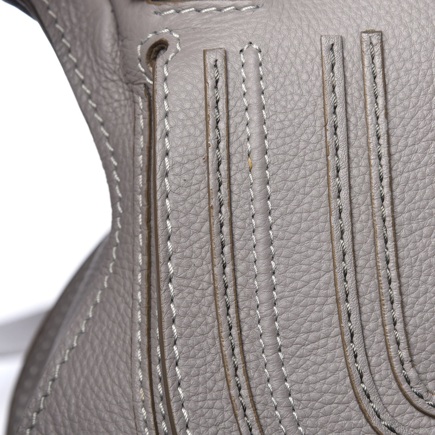 Chloe Calfskin Medium Marcie Satchel Cashmere Grey 13 of 13